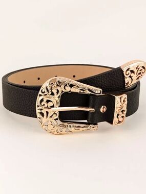 Boho Western Buckle Belt